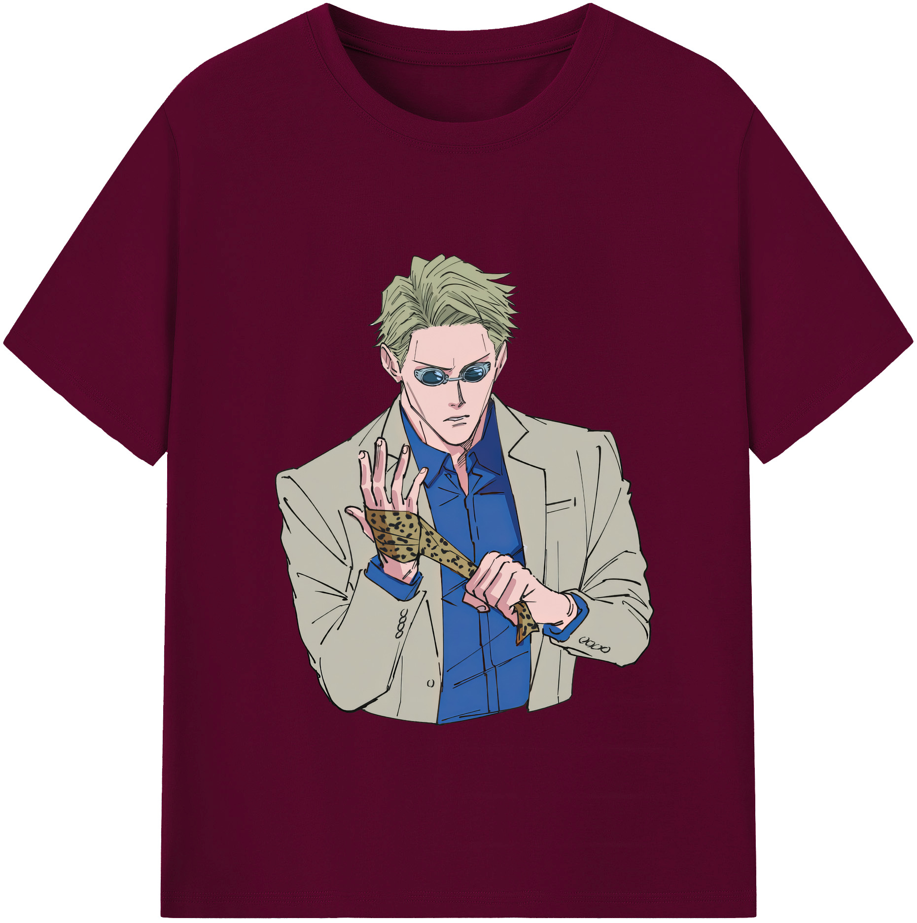 （画像用） 呪術廻戦 Jujutsu Kaisen レディースカジュアルプリントTシャツ（綿100％）